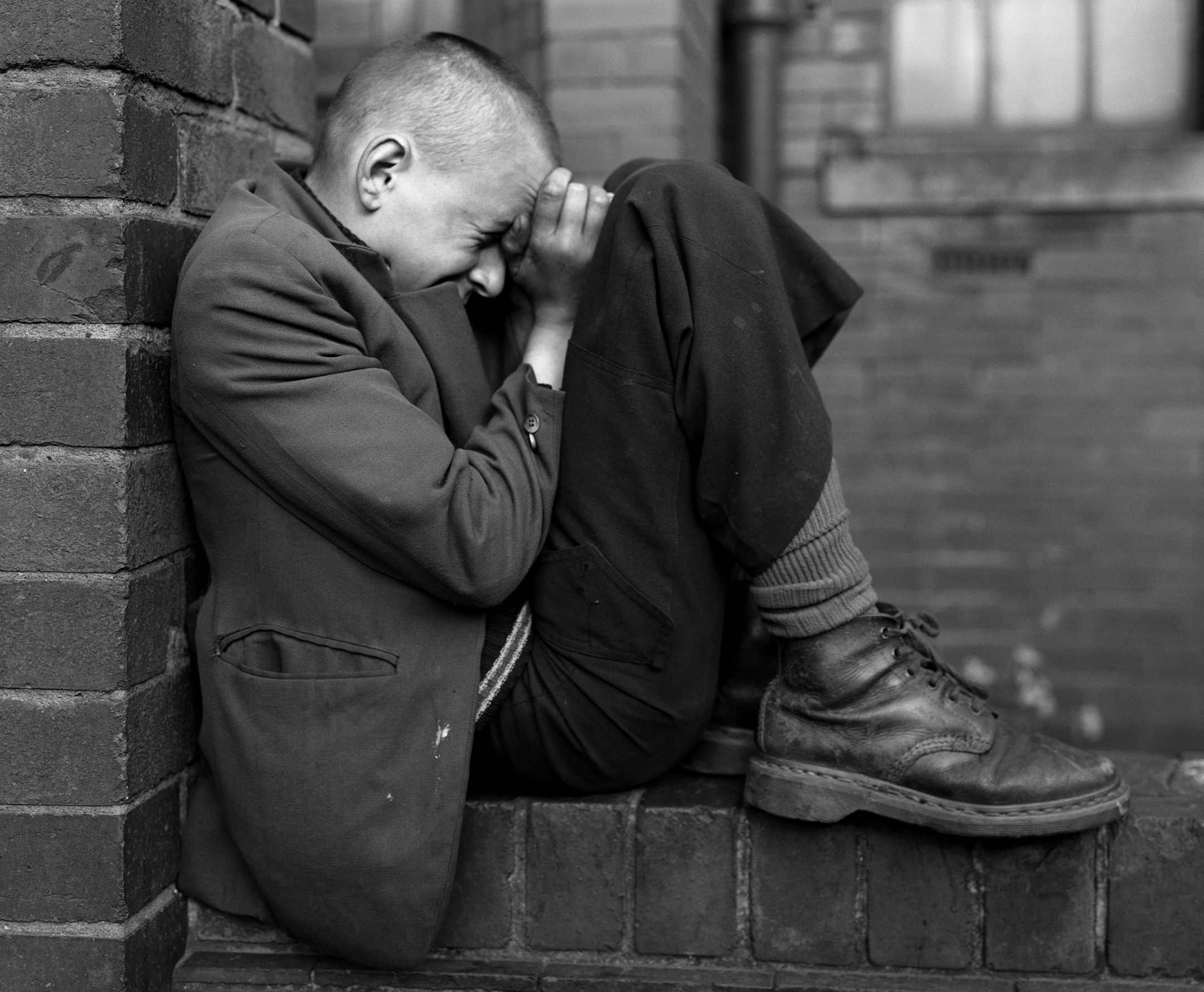 Youth on Wall Tyneside, Chris Killip