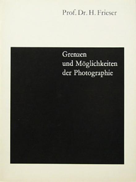 Grenze und Möglichkeiten der Photographie Cover