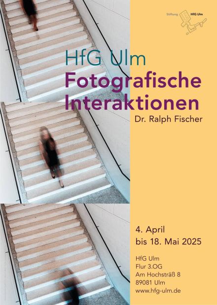 © Gestaltung: Stiftung HfG Ulm, Bild: Dr. Ralph Fischer