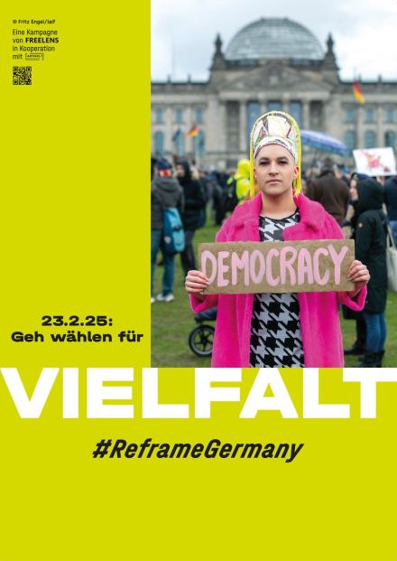 Dein Bild für die Demokratie. © Fritz Engel/laif