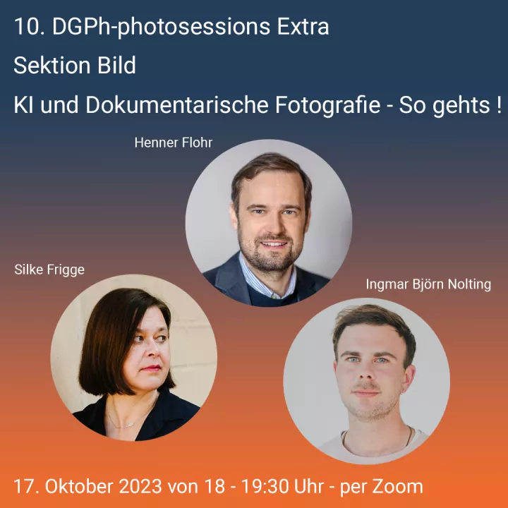 10. photosessions Extra: „KI und Dokumentarische Fotografie