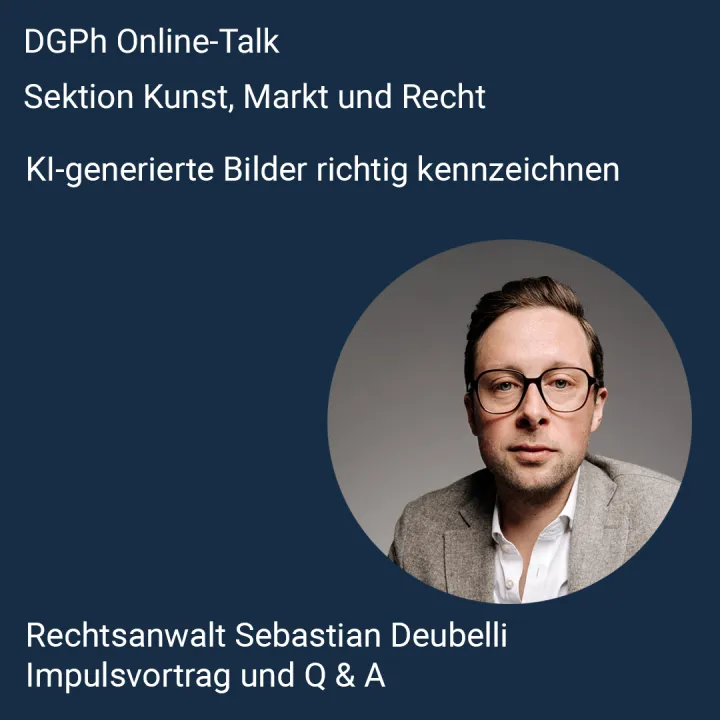 DGPh Online Talk mit Sebastian Deubelli