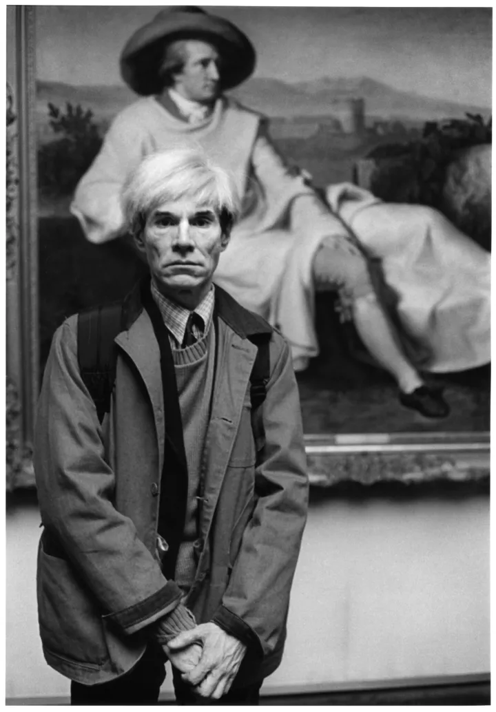 Andy Warhol, Frankfurt, 1981 © Barbara Klemm