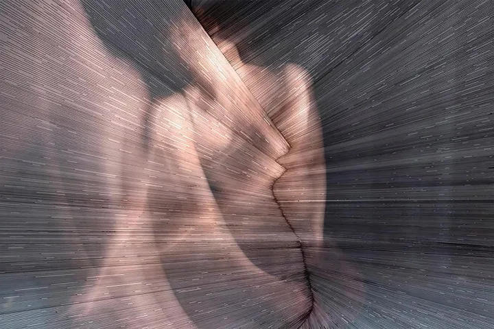 Saori Verweht, 50x75 cm, Fine Art Print Metall auf Aludibond, 2024 © Corinna Rosteck Saori Verweht, 50x75 cm, Fine Art Print Metall auf Aludibond, 2024 © Corinna Rosteck