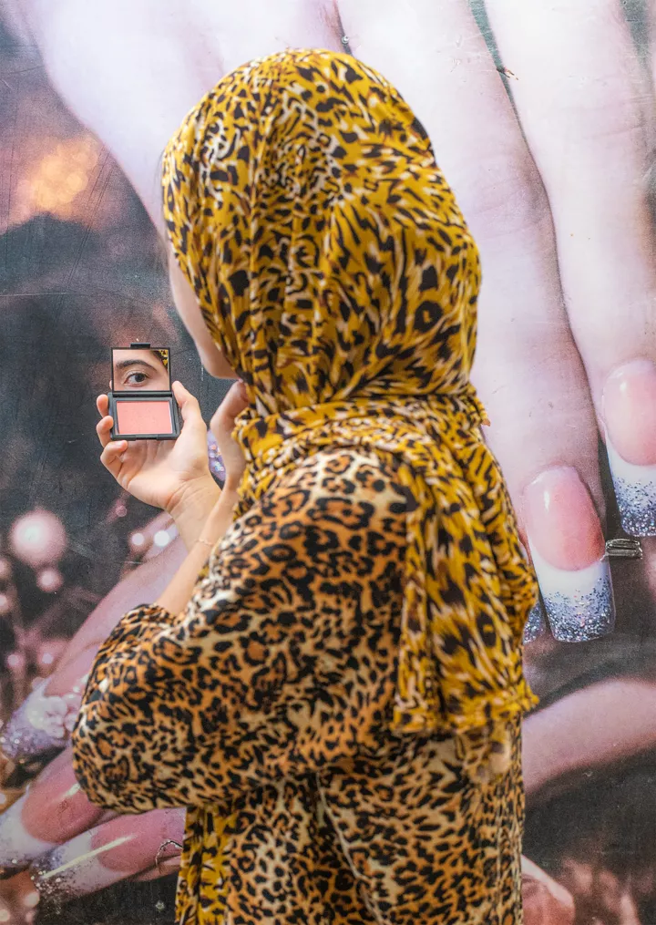 Woman in Leopard Print, 2020 © Farah Al Qasimi