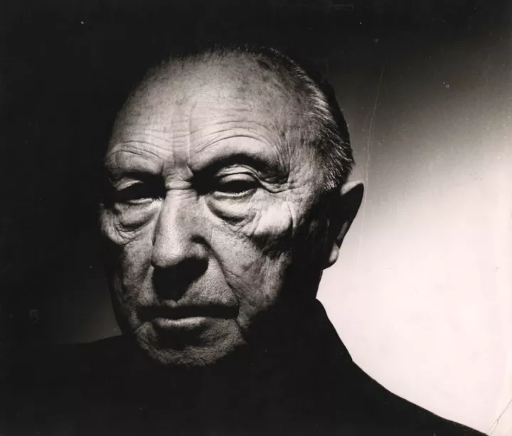 Chargesheimer Konrad Adenauer (1876 – 1967), Politiker, 1956, 1956 Vintage gelatin silver print 30.40 x 34.80 cm Chargesheimer Konrad Adenauer (1876 – 1967), Politiker, 1956, 1956 Vintage gelatin silver print 30.40 x 34.80 cm