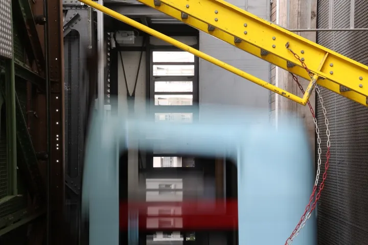 Schwebebahn, Station Werther Brücke, Wuppertal, 2025
