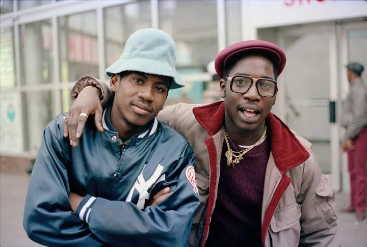 Jamel Shabazz, Rolling Partners, Downtown, Brooklyn, NYC, 1982