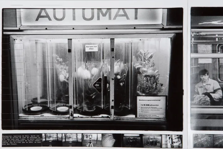 Karl Kugel, Le voyage allemand, (Köln, Chorweiler), Auszug aus der 5. Sequenz, 1983 (Abzug 1987), Gelatinesilberpapier (DOP/Baryt) 50 x 330 cm, © Karl Kugel, Repro: Historisches Archiv mit Rheinischem Bildarchiv/ Sabrina Walz 