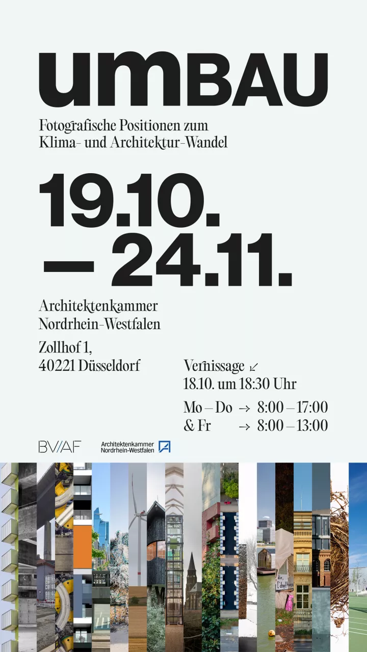 umBAU. Fotografische Positionen zum Klima- und Architekturwandel