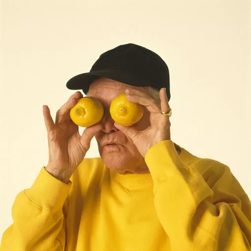 Jack Lemmon, actor. Hollywood, 1996, © Abe Frajndlich, 2023