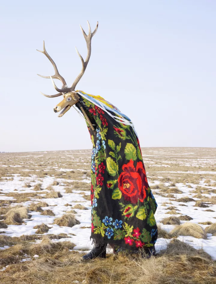 Charles Fréger: Wilder Mann, 2010-2011, Cerbul, Corlata (PRT) 145 x 110 cm ©Charles Fréger Charles Fréger: Wilder Mann, 2010-2011, Cerbul, Corlata (PRT) 145 x 110 cm ©Charles Fréger