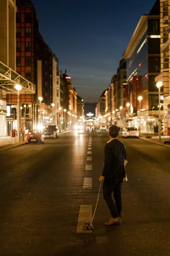 © Ingo van Aaren, Nachtwach Berlin, Friedrichstraße, 2019