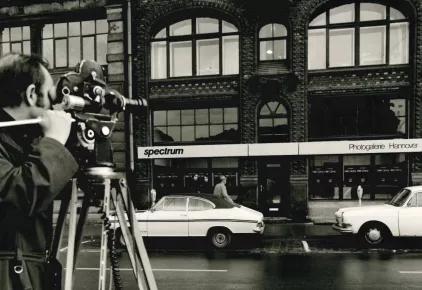 Peter Gauditz, spectrum Photogalerie Hannover, Straßenansicht, 1972, © Peter Gauditz Peter Gauditz, spectrum Photogalerie Hannover, Straßenansicht, 1972, © Peter Gauditz