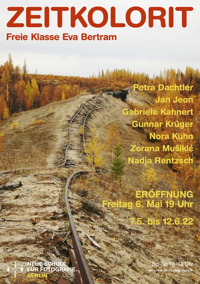 Poster ZEITKOLORIT 2021 © Zorana Musikic Poster ZEITKOLORIT 2021 © Zorana Musikic