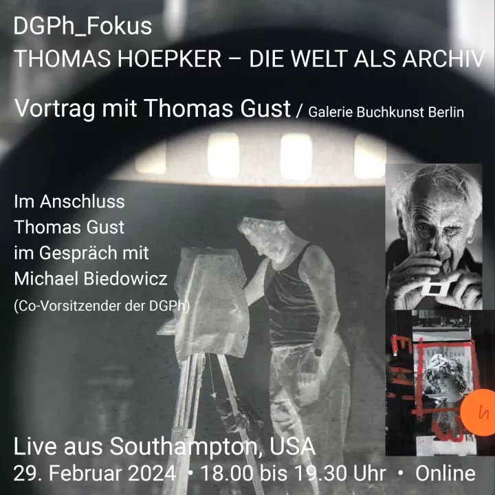 Online Vortrag: Thomas Hoepker – Die Welt als Archiv