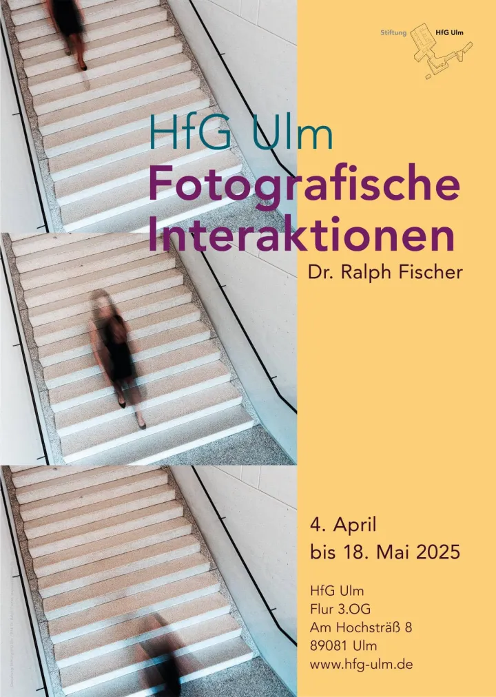 © Gestaltung: Stiftung HfG Ulm, Bild: Dr. Ralph Fischer
