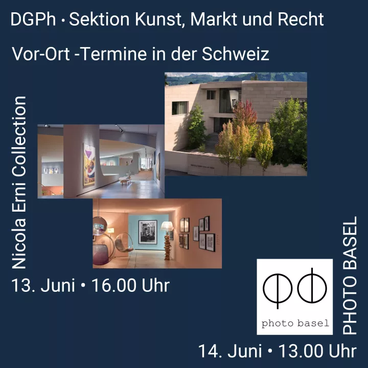 DGPh vor Ort: Nicola Erni Collection und Photo Basel