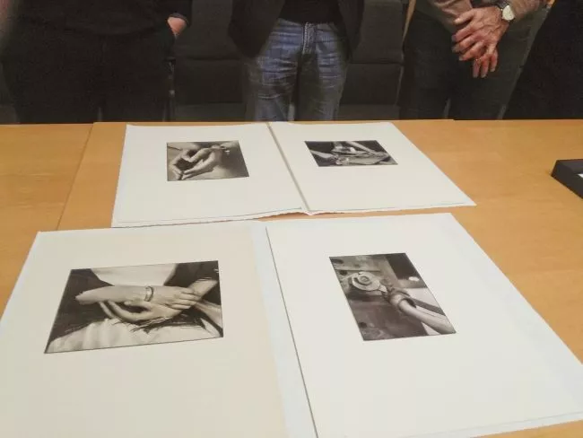 Vorlage ausgewählter Originalvergrößerungen. Serie „Hände“ von August Sander, © Stephan Sagurna