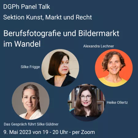 Zoom-Gespräch mit Heike Ollertz, Geschäftsführerin Freelens e.V., Silke Frigge, Geschäftsführerin Agentur laif und Alexandra Lechner, Vorständin BFF e.V.