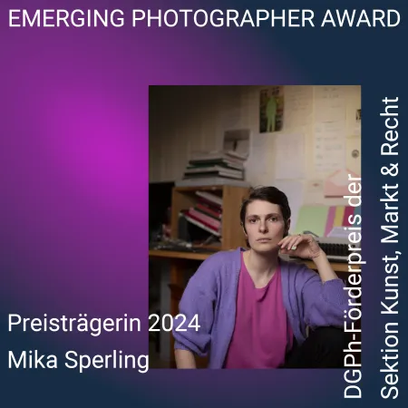 EMERGING PHOTOGRAPHER AWARD 2024: Preisträgerin ist Mika Sperling