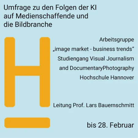 Umfrage zu den Folgen der KI auf Medienschaffende und die Bildbranche