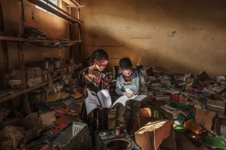 Gewinnerbild UNICEF Foto des Jahres 2022 © Eduardo Soteras, Argentinien, AFP (Agence France Press)