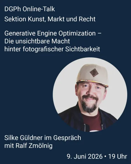 DGPh Online-Talk der Sektion Kunst, Markt und Recht. Silke Güldner im Gespräch mit Ralf Zmölnigne Optimization 