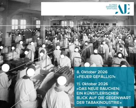 Ramona Schacht – Vom Bauhaus auf die Krim.
Eine Bildbefragung zu Alfred Ehrhardts Tabakserien“ in der Alfred Ehrhardt Stiftung Berlin. Begleitprogramm