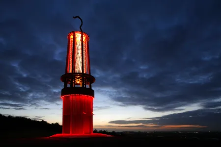 Rainer Schlautmann: Otto Piene, Geleucht, Moers 2007