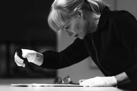 Simone Klein bei der Arbeit © Alwin Maigler