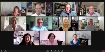 Gründung des Deutschen Fotorats per Zoom-Sitzung. © Jürgen Scriba, DFA 