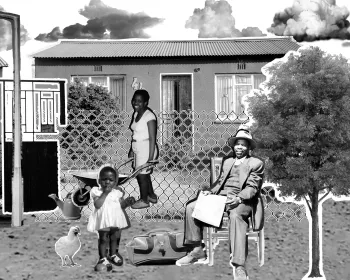 Lebohang Kganye, Mohlokomedi wa Tora, 2018, Scene 2 (detail) © Lebohang Kganye. Courtesy of the artist