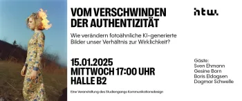 Paneltalk: Vom Verschwinden der Authentizität. HWT Berlin
