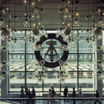Palast der Republik, Berlin (Ost), 1970er Jahre, bpk-Fotoarchiv Bestand Gerhard Kiesling
