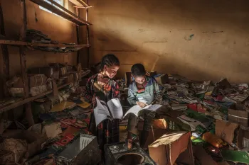 Gewinnerbild UNICEF Foto des Jahres 2022 © Eduardo Soteras, Argentinien, AFP (Agence France Press)