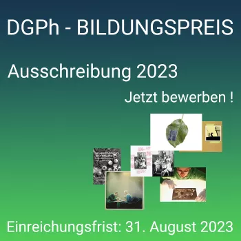 DGPh Bildungspreis 2023