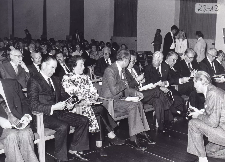 Giselè Freund bei der DGPh Kulturpreis Preisverleihung, Foto: J. Faber