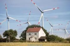 German landscape in Mecklenburg-Western Pomerania