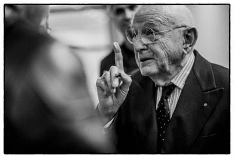 Verleihung des Kulturpreises 2017 an Duane Michaels. © Rüdiger Glatz