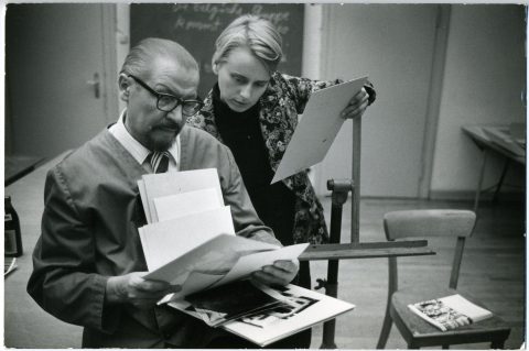 Ute Eskildsen und Otto Steinert, 1972, © Michael Wolf