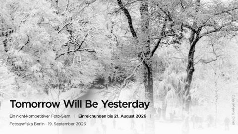 Open Call_Tomorrow Will Be Yesterday. Foto: Ruediger Glatz