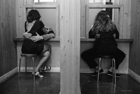 Women in prison, Metz, France, 1990 ©Jane Evelyn Atwood
