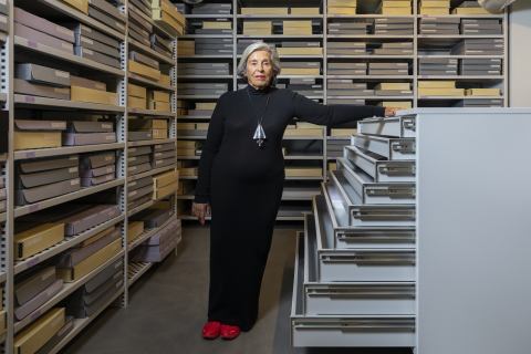 Portrait Astrid Ullens de Schooten Whettnall, 2023 © Rip Hopkins
