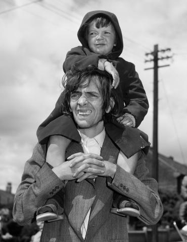 Father and son, West End, Newcastle. © Chris Killip