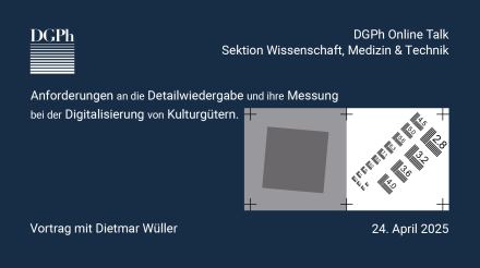 Digitalisierung von Kulturgütern. Online-Vortrag von Dietmar Wüller