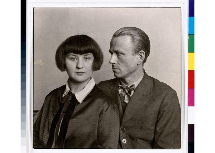 © August Sander (deutscher Photograph) "Malerehepaar" (Otto und Martha Dix) 