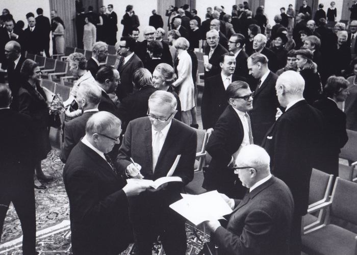 Preisverleihung 1969 im Kölner Gürzenich, Foto: Helmut J. Wolf