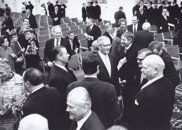 Preisverleihung 1969 im Kölner Gürzenich, Foto: Helmut J. Wolf