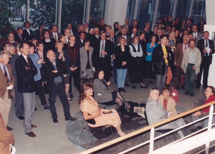 Ausstellung anlässlich des Kulturpreises im Foyer des Verlagshauses Gruner + Jahr, Hamburg